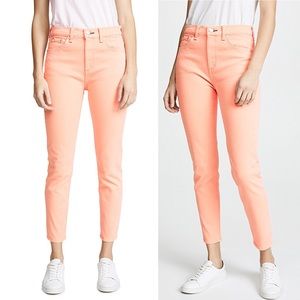 Rag & Bone High Rise Skinny Prairie Sun Jeans 27